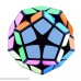 FAVNIC Megaminx Speed Cube 2x2 Puzzle Toy Black B07FBWY719